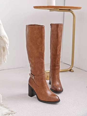 Sixth Sens Stiefel in Hellbraun