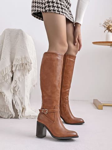 Sixth Sens Stiefel in Hellbraun
