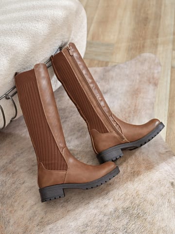 Sixth Sens Stiefel in Hellbraun