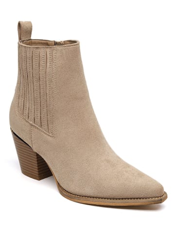 Sixth Sens Stiefeletten in Beige