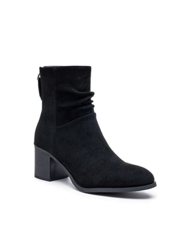 Foreverfolie Stiefeletten in Schwarz