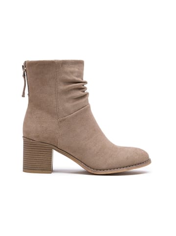 Foreverfolie Stiefeletten in Beige