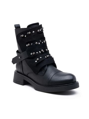 Foreverfolie Boots in Schwarz