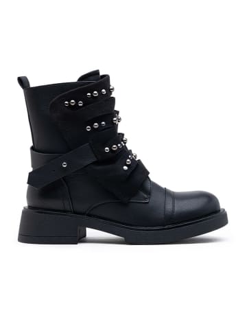 Foreverfolie Boots in Schwarz