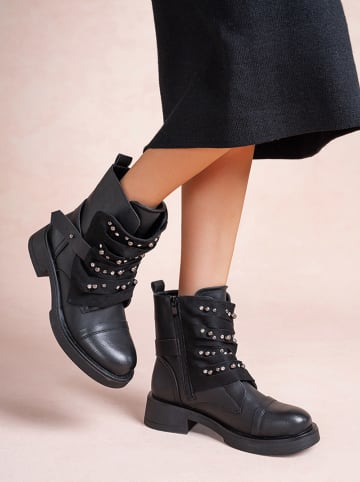 Foreverfolie Boots in Schwarz