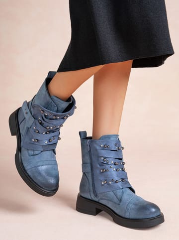Foreverfolie Boots in Blau