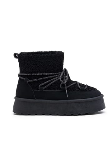 Foreverfolie Winterboots in Schwarz