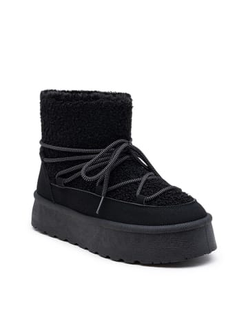 Foreverfolie Winterboots in Schwarz