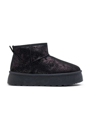 Foreverfolie Winterboots in Schwarz