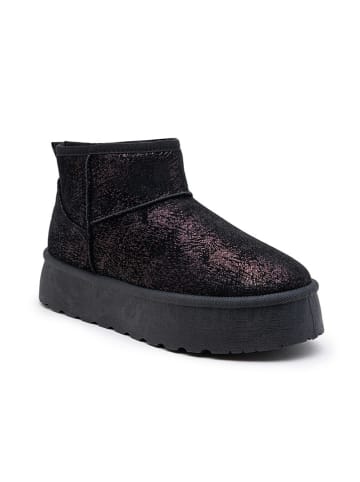 Foreverfolie Winterboots in Schwarz