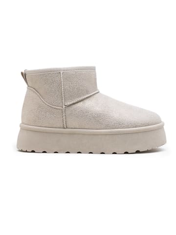 Foreverfolie Winterboots goudkleurig