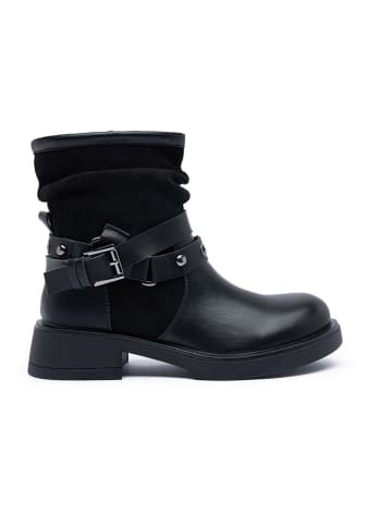Foreverfolie Boots in Schwarz