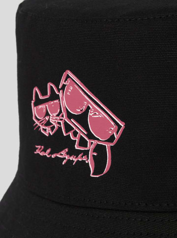 Karl Lagerfeld Vissershoed zwart