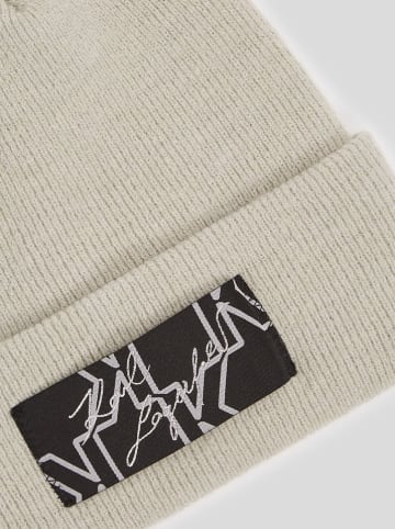 Karl Lagerfeld Muts zandkleurig