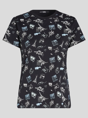 Karl Lagerfeld Shirt in Schwarz
