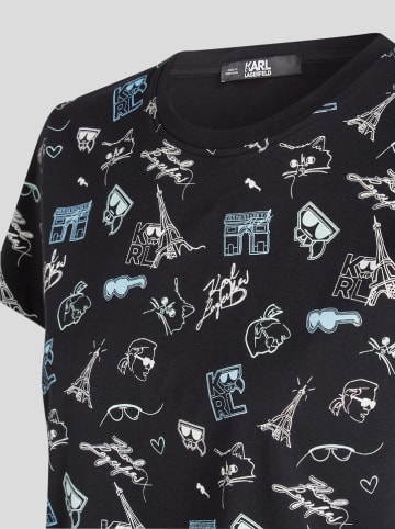 Karl Lagerfeld Shirt in Schwarz