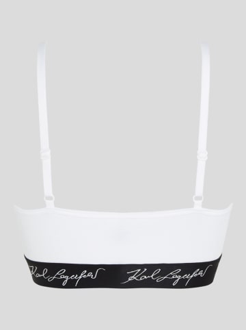 Karl Lagerfeld Bustier in Weiß
