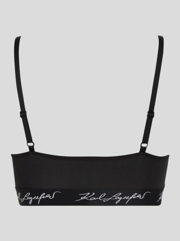 Karl Lagerfeld Bustier in Schwarz
