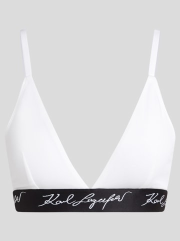 Karl Lagerfeld Bustier in Weiß