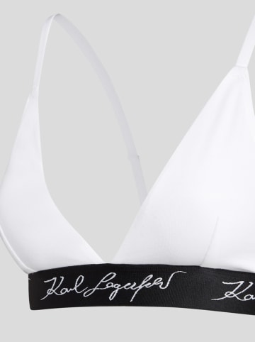 Karl Lagerfeld Bustier in Weiß