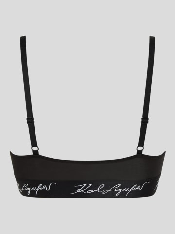 Karl Lagerfeld Bustier in Schwarz