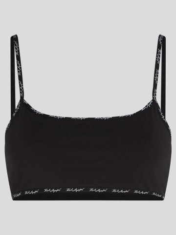 Karl Lagerfeld Bustier in Schwarz