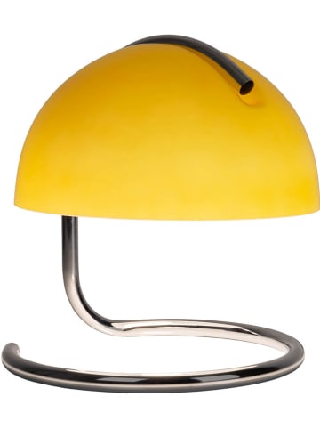 näve Lampa stołowa "Burano" w kolorze żółtym - wys. 25 x Ø 23,5 cm