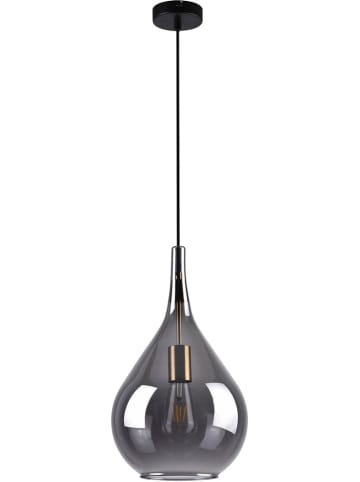 näve Pendelleuchte "Gota" in Grau - (H)150 x Ø 25 cm