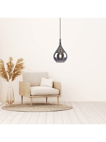 näve Pendelleuchte "Gota" in Grau - (H)150 x Ø 25 cm