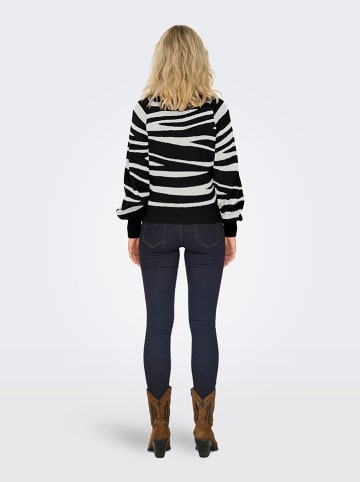 ONLY Trui "Frida" zwart/wit