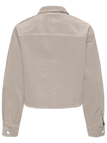 ONLY Cordjacke in Hellgrau