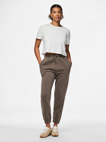 Pieces Sweatbroek bruin