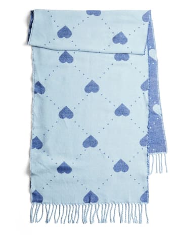 Pieces Schal in Hellblau - (L)200 x (B)52cm