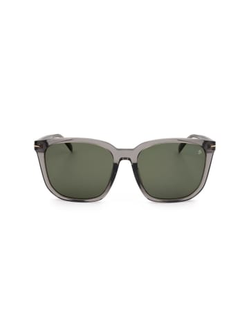 David Beckham Herren-Sonnenbrille in Grau/ Grün