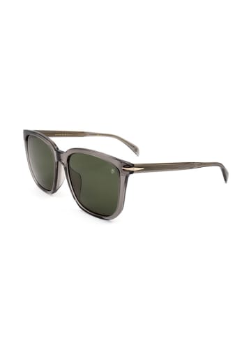 David Beckham Herren-Sonnenbrille in Grau/ Grün