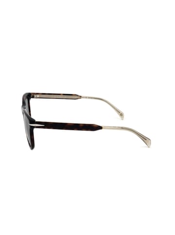 David Beckham Herren-Sonnenbrille in Braun/ Schwarz