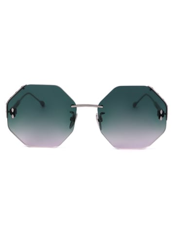 ISABEL MARANT ÉTOILE Damen-Sonnenbrille in Silber/ Dunkelblau