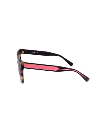 Longchamp Damskie okulary przeciwsłoneczne w kolorze fioletowo-brązowym