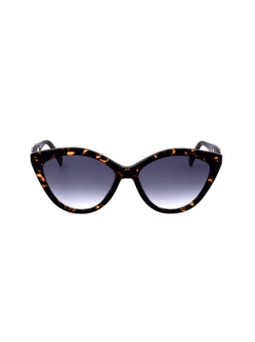 Longchamp Damen-Sonnenbrille in Schwarz/ Dunkelblau
