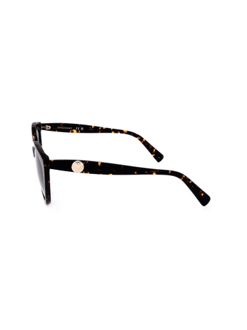 Longchamp Damen-Sonnenbrille in Schwarz/ Dunkelblau