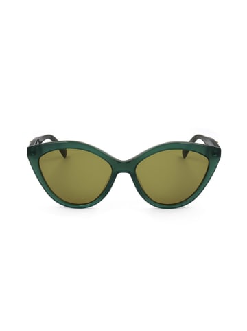 Longchamp Damskie okulary przeciwsłoneczne w kolorze zielonym