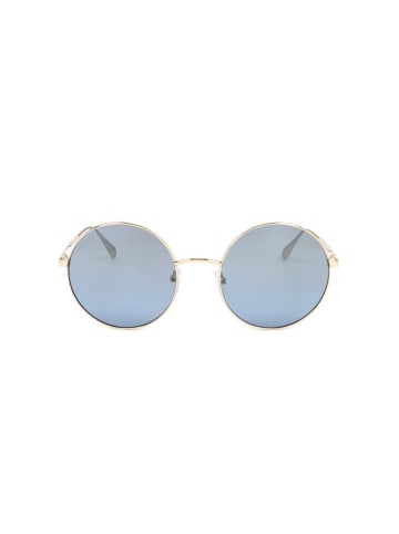 Max&Co Damskie okulary przeciwsłoneczne w kolorze złoto-błękitnym