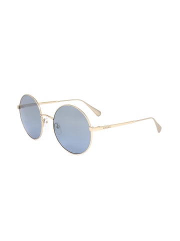 Max&Co Damskie okulary przeciwsłoneczne w kolorze złoto-błękitnym