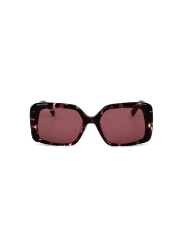 Max&Co Damskie okulary przeciwsłoneczne w kolorze bordowo-brązowym