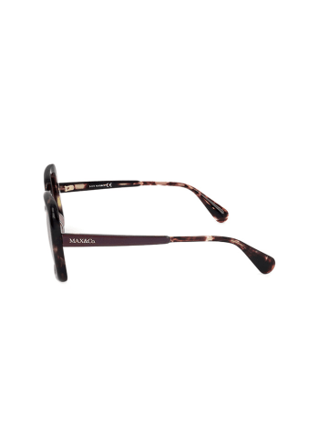 Max&Co Damskie okulary przeciwsłoneczne w kolorze bordowo-brązowym