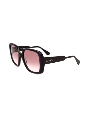 Max&Co Damen-Sonnenbrille in Schwarz/ Orange