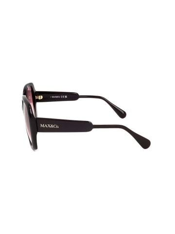 Max&Co Damskie okulary przeciwsłoneczne w kolorze czarno-pomarańczowym