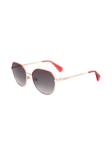 Max&Co Damen-Sonnenbrille in Gold-Orange/ Grau