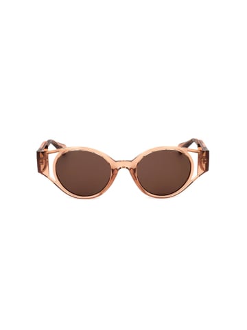 Max&Co Damskie okulary przeciwsłoneczne w kolorze beżowo-brązowym