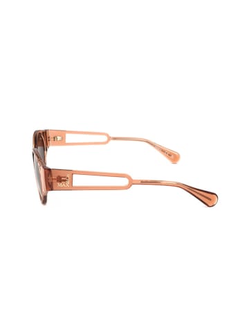 Max&Co Damskie okulary przeciwsłoneczne w kolorze beżowo-brązowym